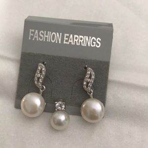 Sterling silver 925 cubic zirconia set